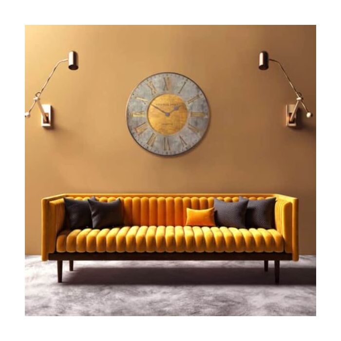 Thomas Kent - Florentine Star Oversized Wall Clock 30"
